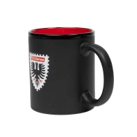 Tasse schwarz Wappen