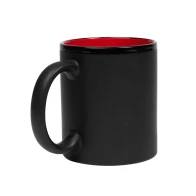 Tasse schwarz Wappen