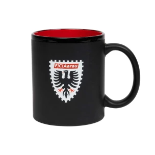 Tasse schwarz Wappen
